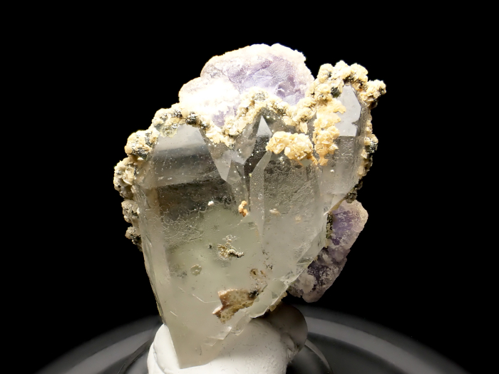 ݥȥ뻺ġե饤ȡΥѥ饤 (Quartz, Fluorite & Arsenopyrite / Portugal)-photo0